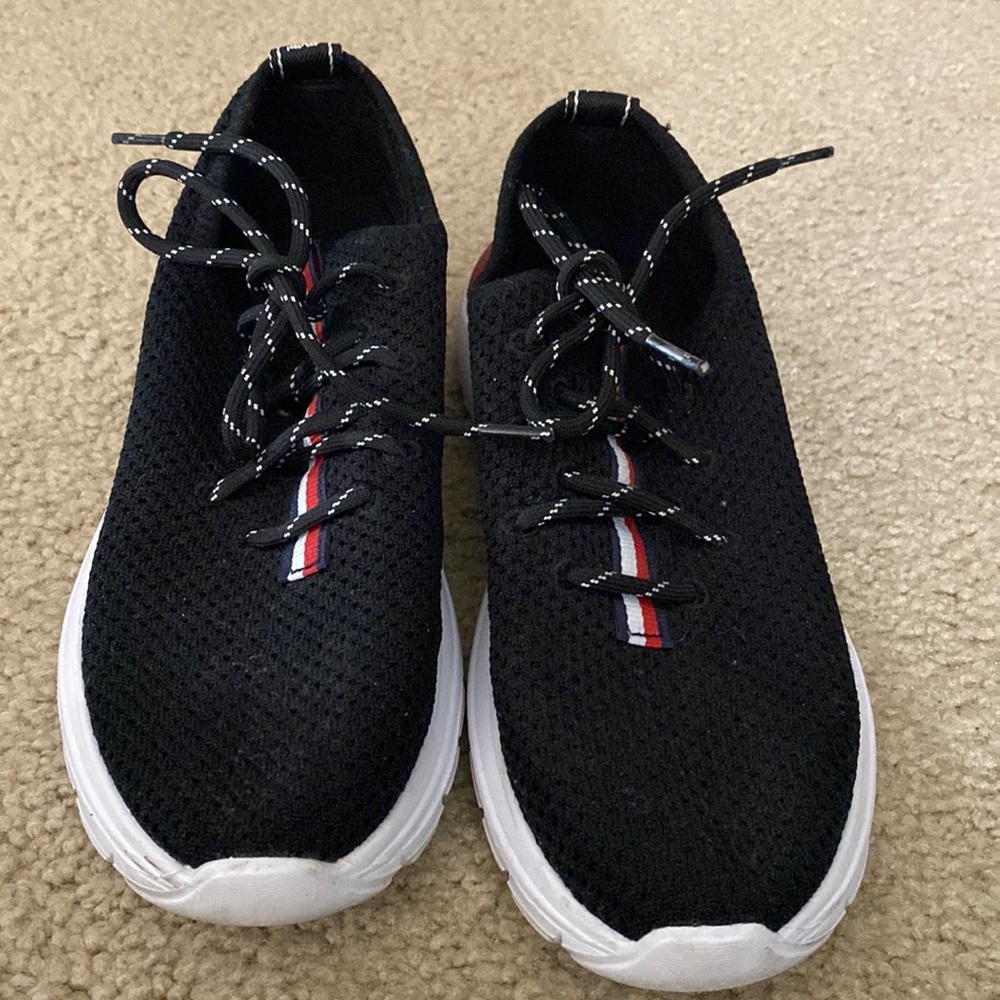 Tommy Hilfiger Black and White Sneakers
